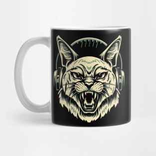 Death Metal Cat Mug